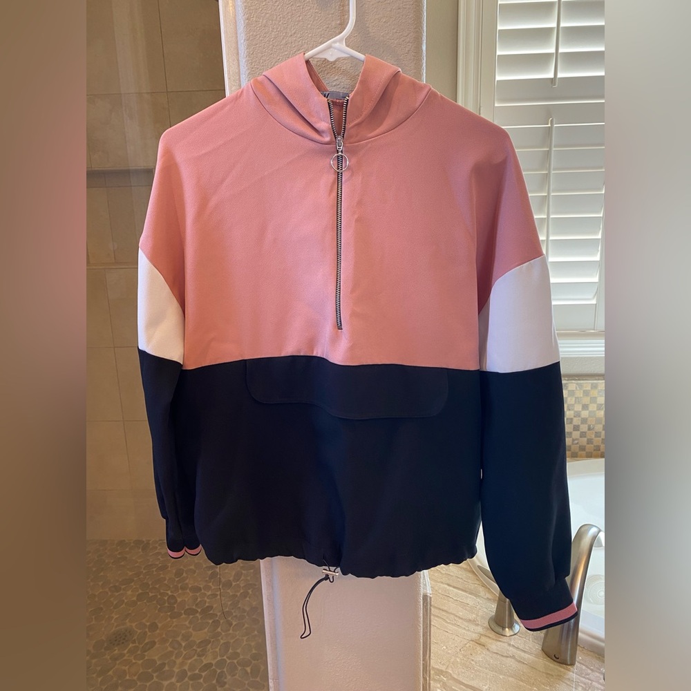 Zara Pink and Black Track Suit